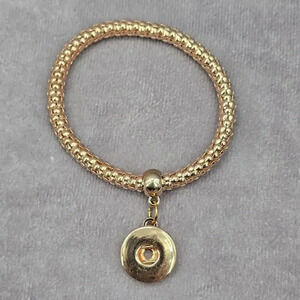 Gold Charm‎ Dangle Elastic Stretch Bead Bracelet Boho Retro Fashion Jewelry
